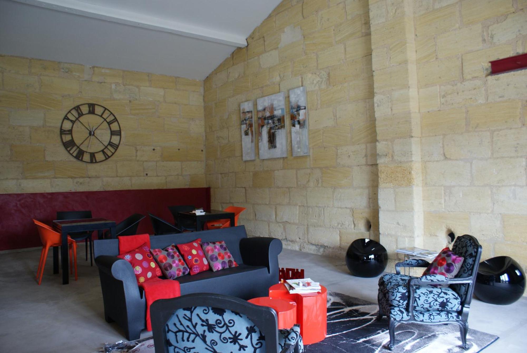 Moulon-sur-Dordogne Chateau La Mothe Du Barry מראה חיצוני תמונה